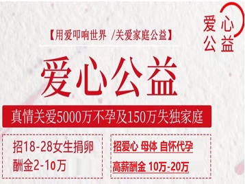聂荣捐卵助孕生子 爱心志愿者招募